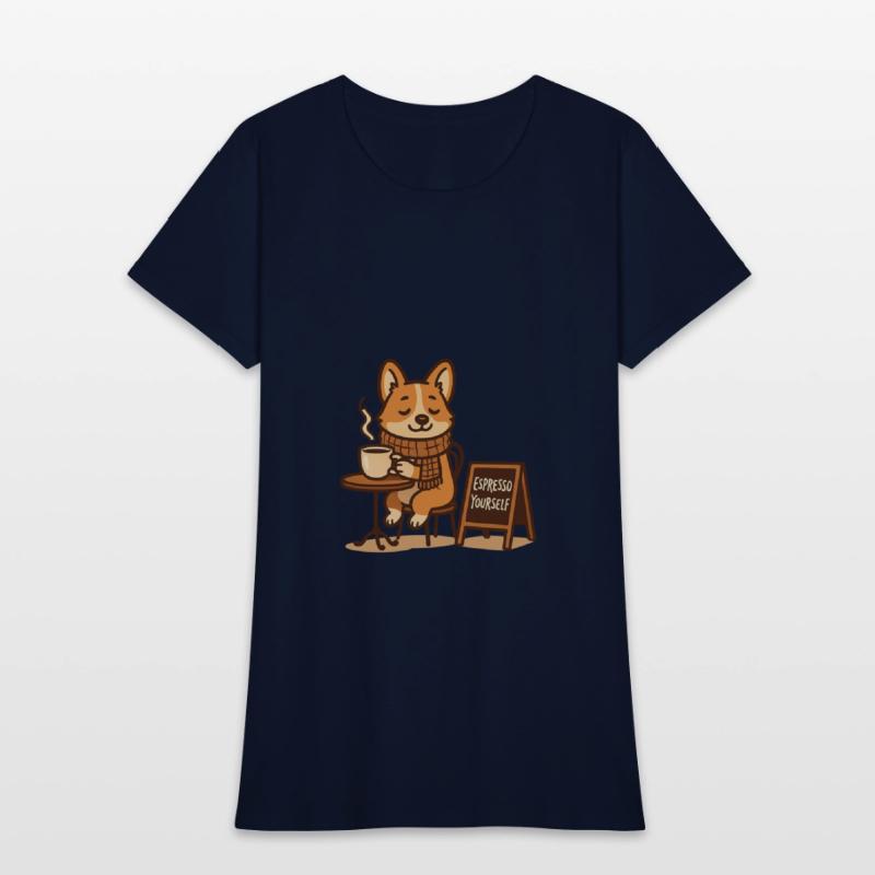 Espresso Yourself – Cute Corgi Coffee