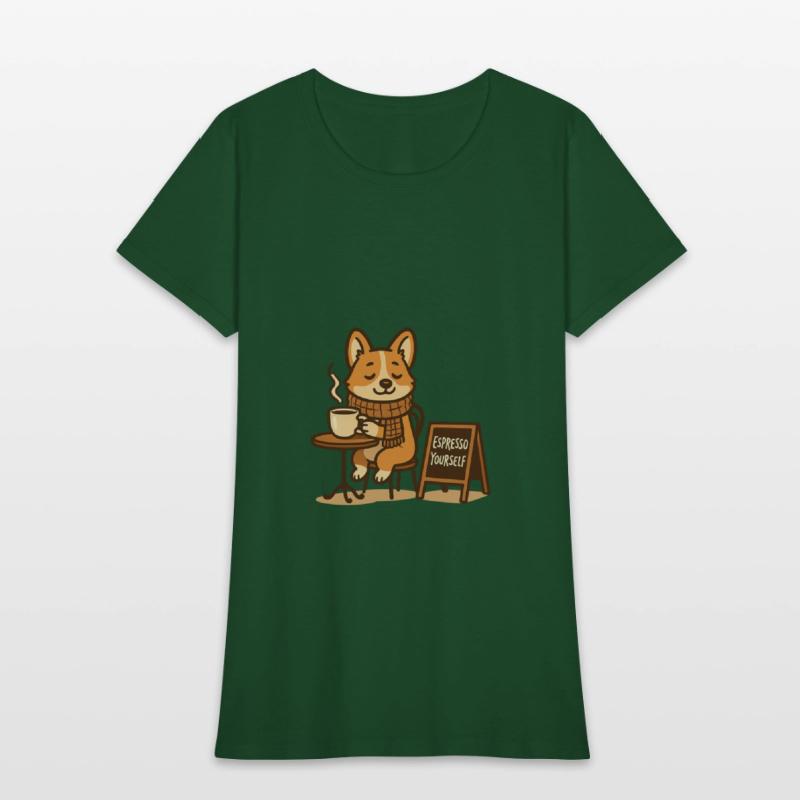 Espresso Yourself – Cute Corgi Coffee
