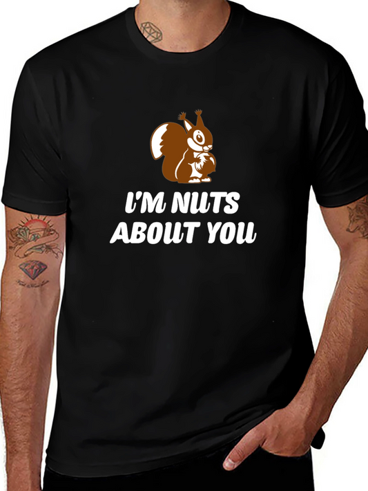 Im Nuts About You Squirrel Graphic Tee