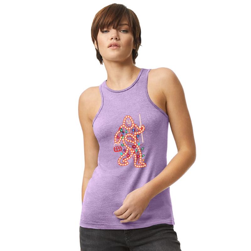 Even Bigfoot is in Christmas spirits