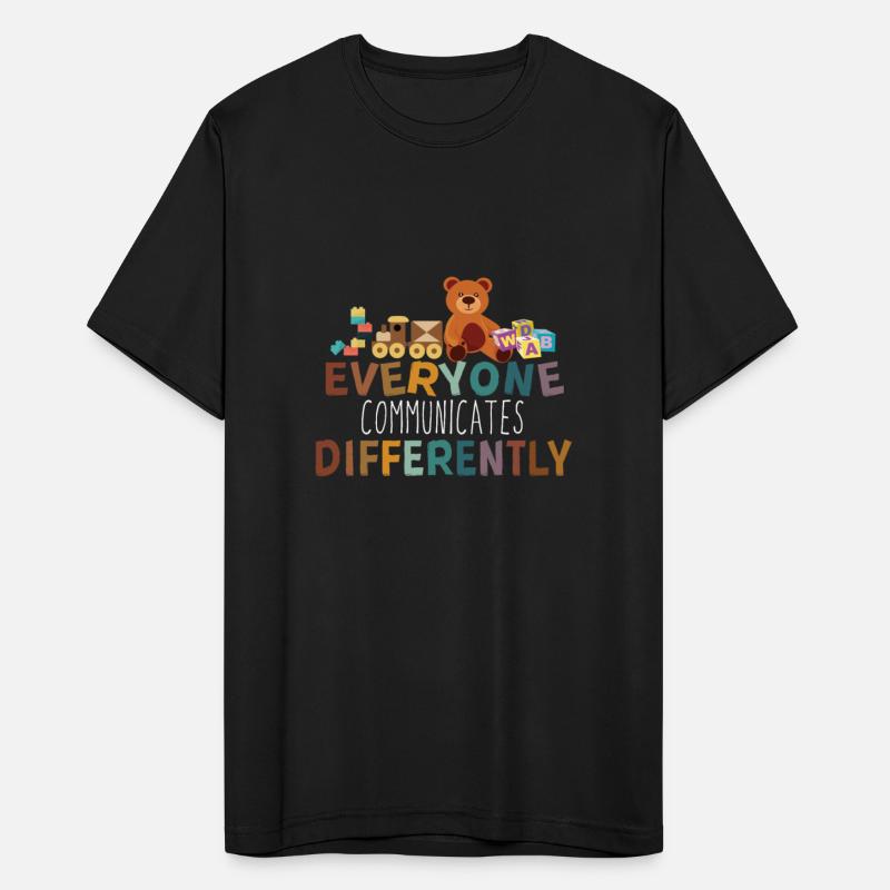 Everyone Communicates Differently Autism Awareness