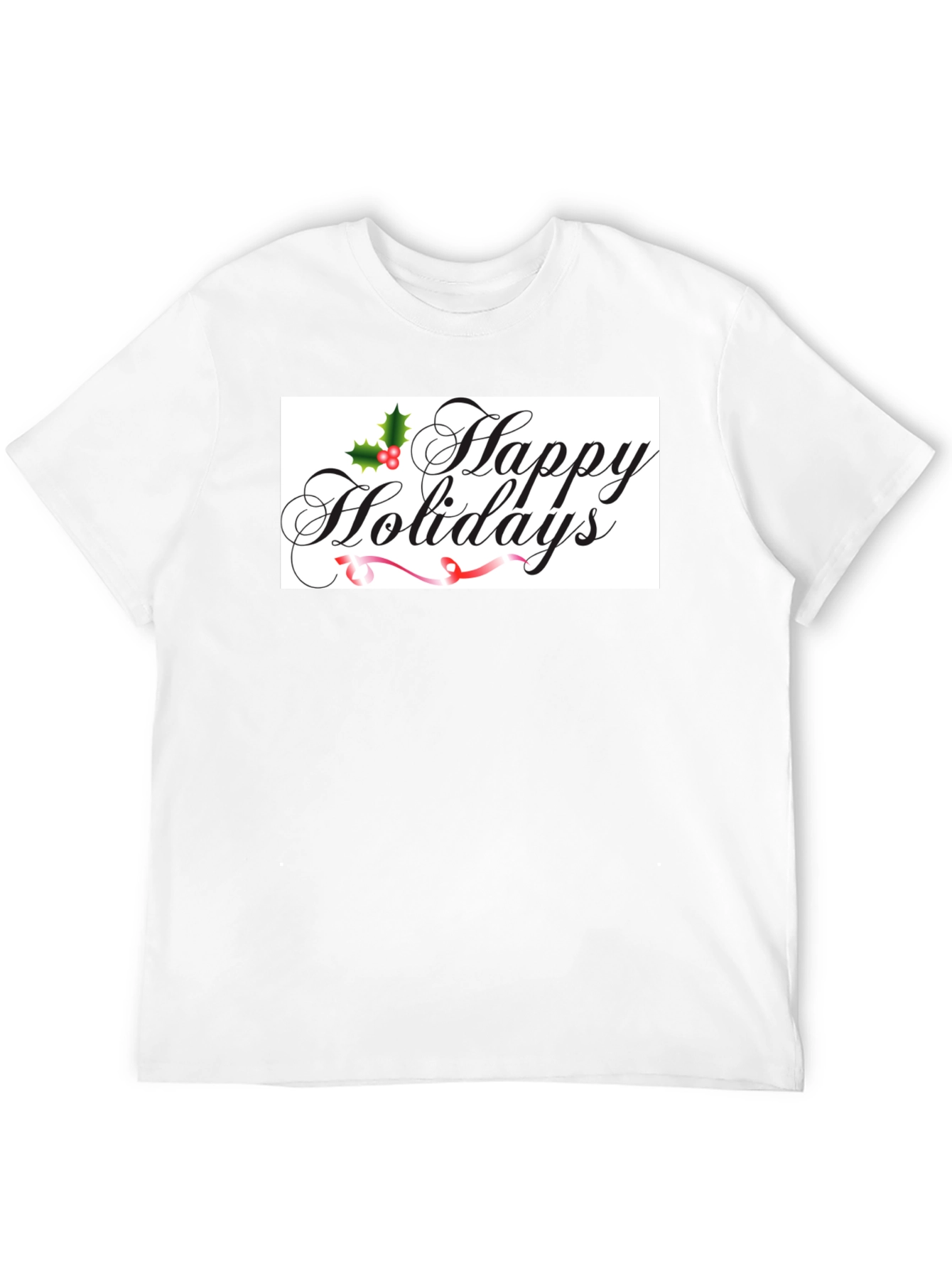 Happy Holidays T-Shirt: Festive & Stylish!