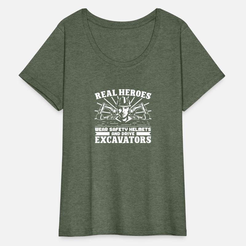 Excavator driver real heroes drive excavators