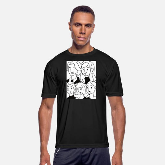 Expressive Line Art of Diverse Women