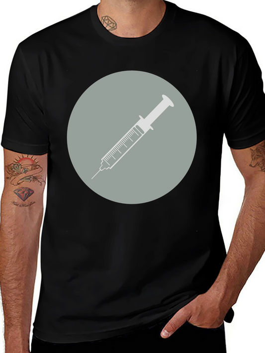 Vaccine Syringe Graphic Tee - Unisex T-Shirt