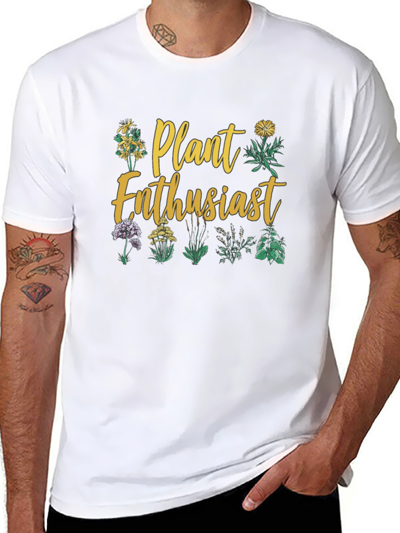 Plant Enthusiast Graphic T-Shirt