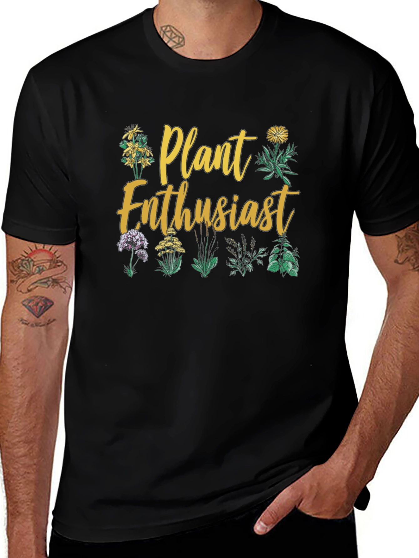 Plant Enthusiast Graphic T-Shirt