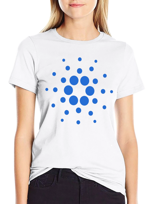 Cardano ADA Cryptocurrency T-Shirt - Black