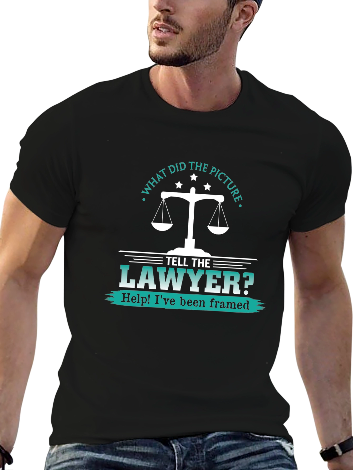 Lawyer Humor T-Shirt - Help! Ive been framed