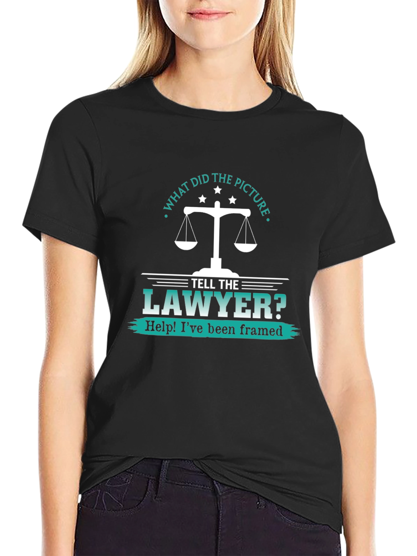 Lawyer Humor T-Shirt - Help! Ive been framed