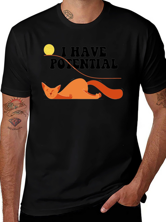 I Have Potential Cat T-Shirt