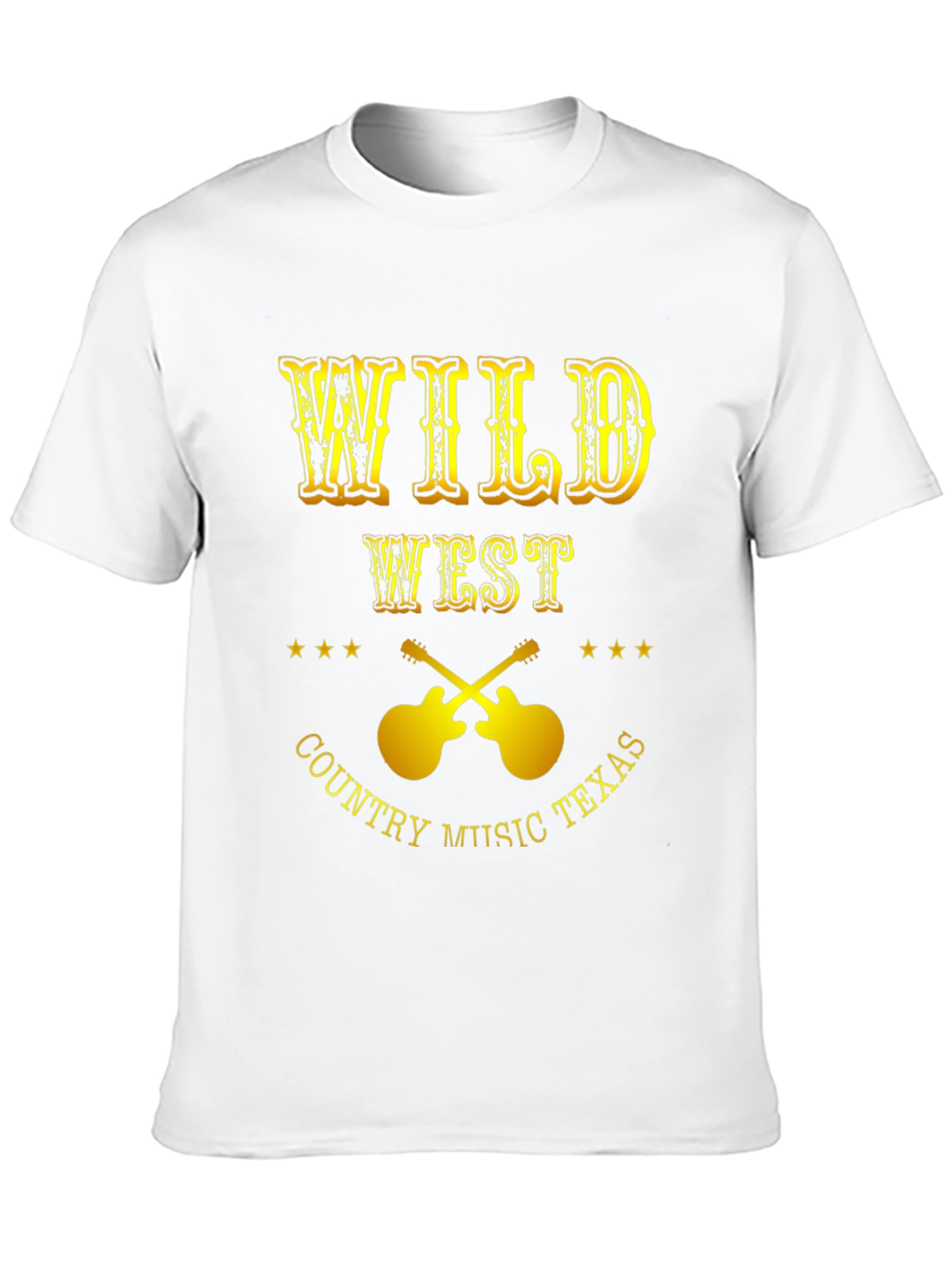 Wild West Country Music Texas Graphic Tee