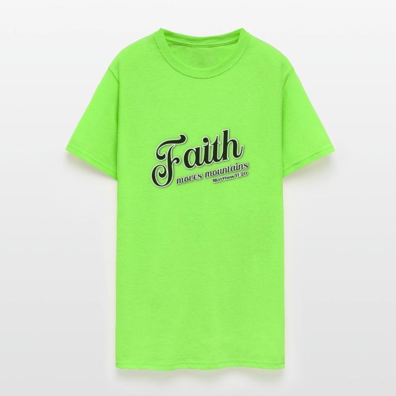 Faith Moves Mountains -Pretty Font