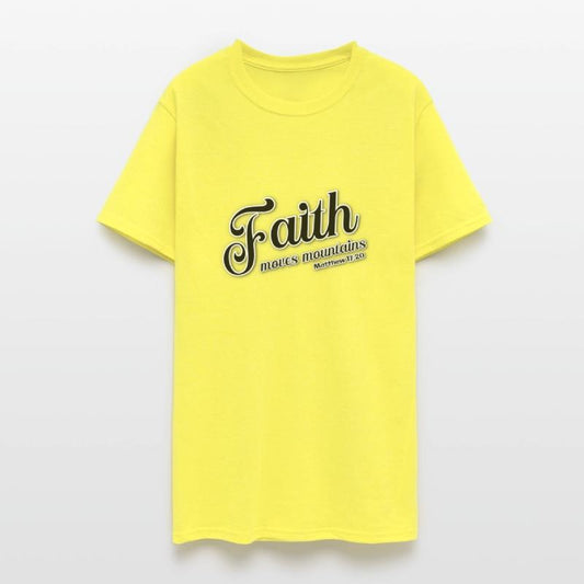 Faith Moves Mountains -Pretty Font