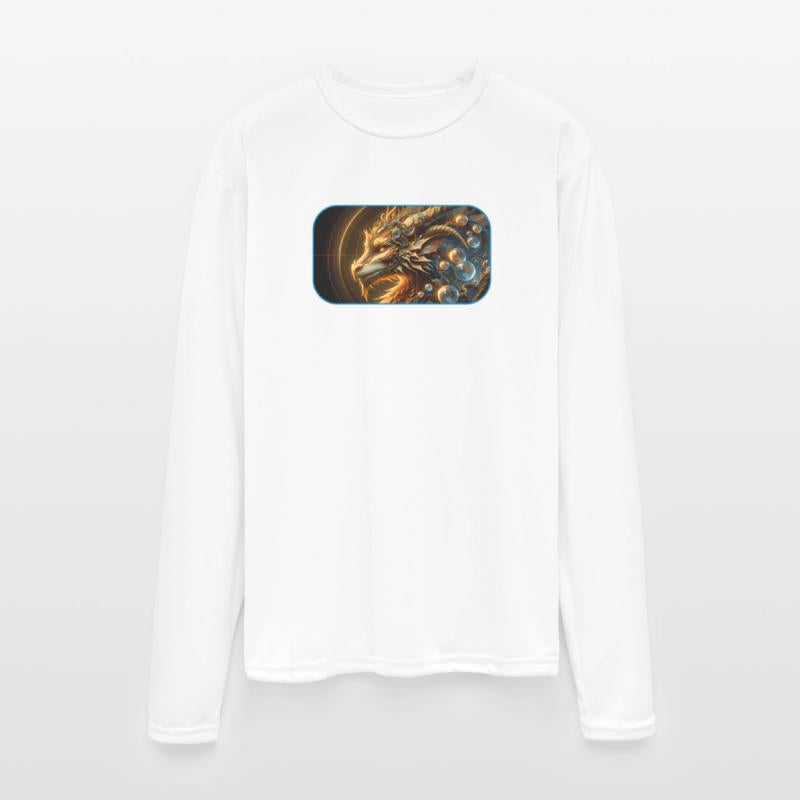 Fantasy Orb Dragon Logo