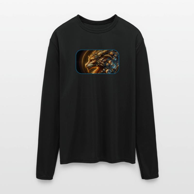 Fantasy Orb Dragon Logo