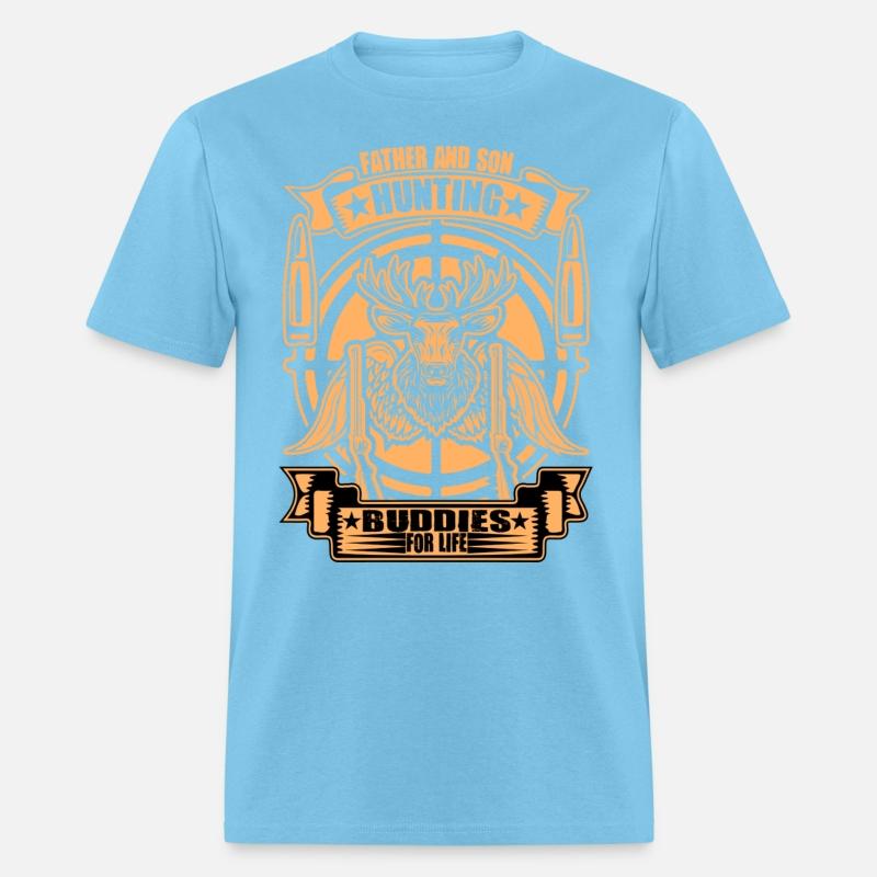 father and son hunting buddies for life T shirt