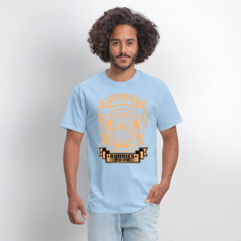 father and son hunting buddies for life T shirt