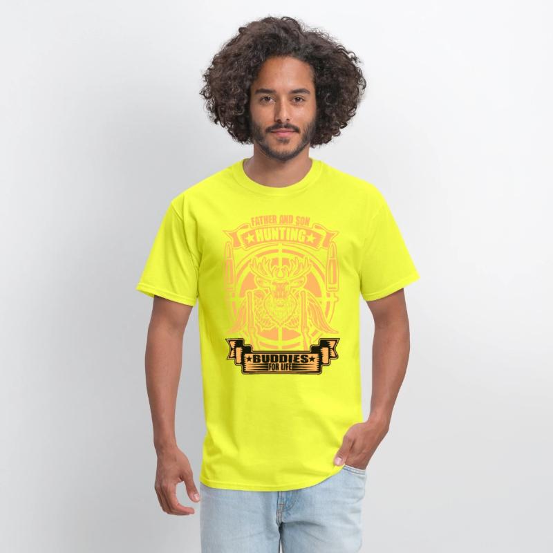 father and son hunting buddies for life T shirt