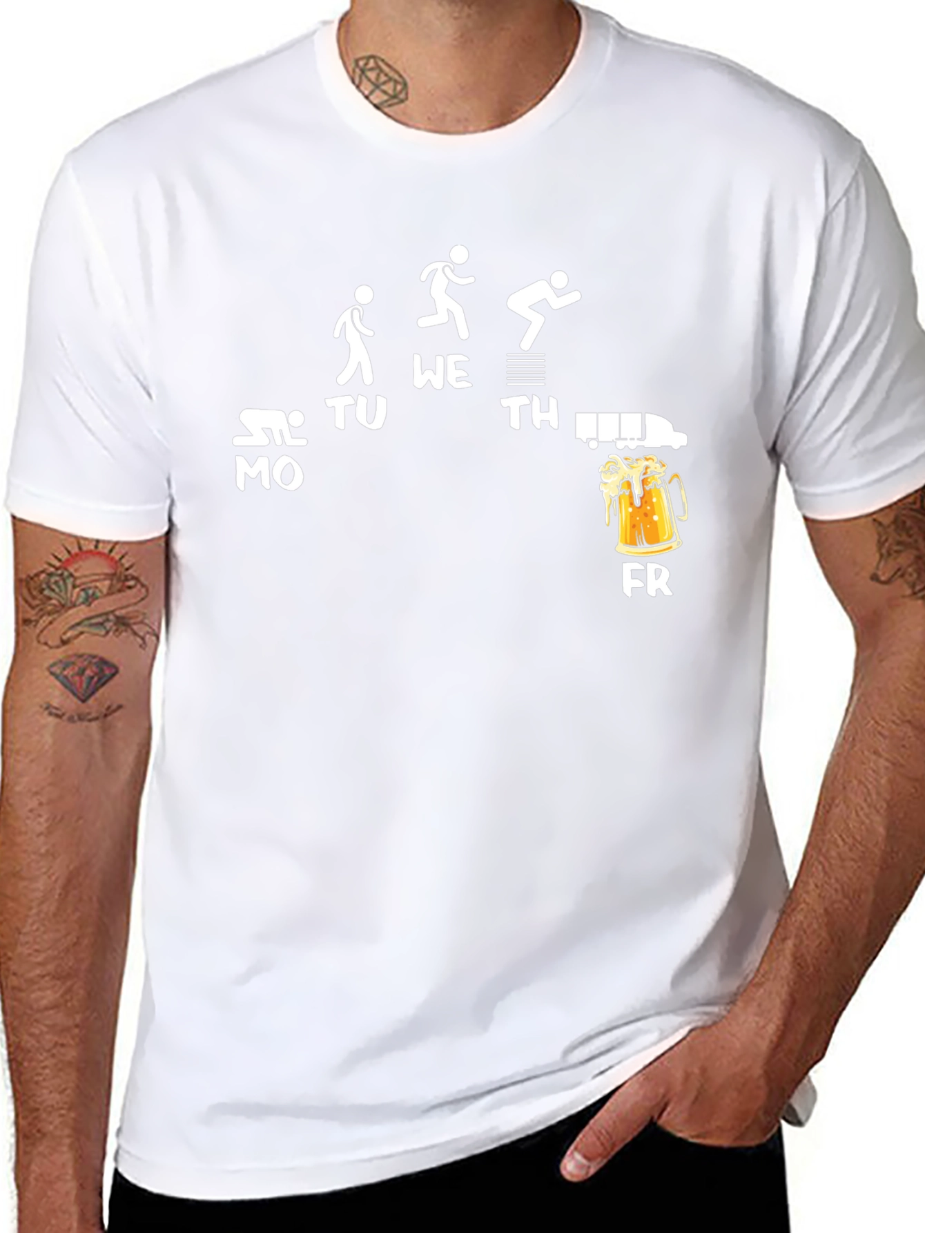Work Week to Beer Friday Graphic T-Shirt