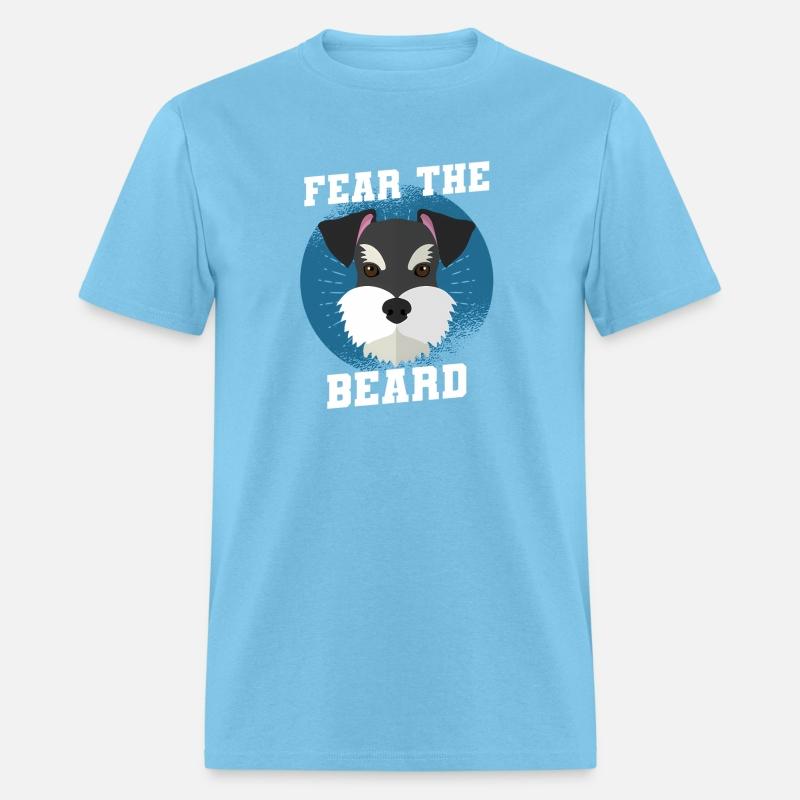 Fear The Beards Angry Looking Mini Schnauzer