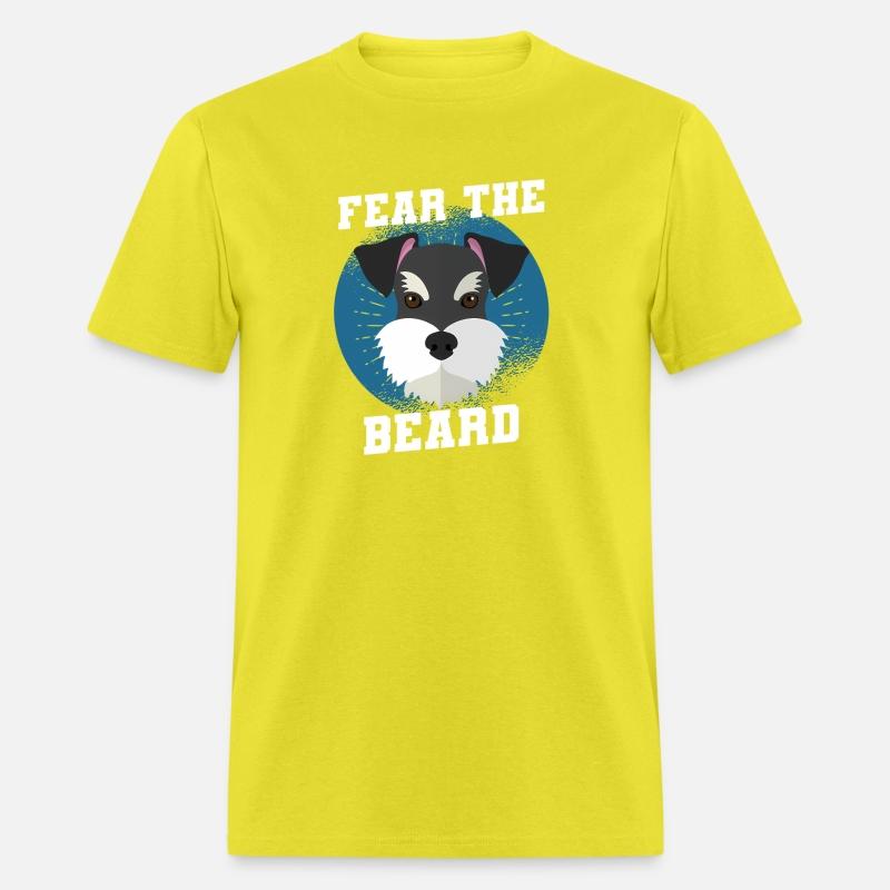Fear The Beards Angry Looking Mini Schnauzer
