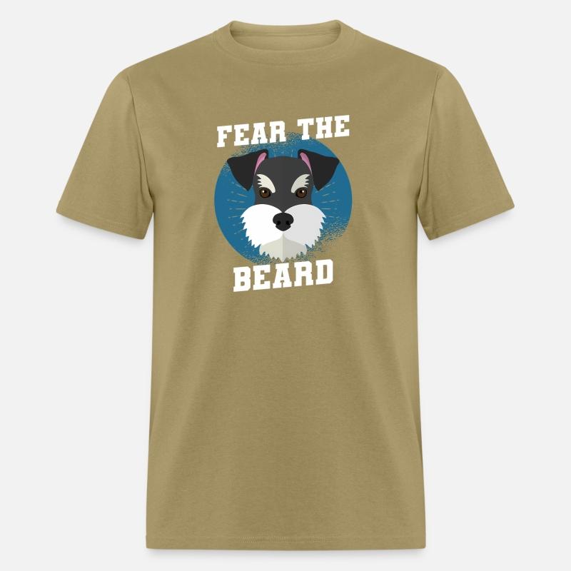 Fear The Beards Angry Looking Mini Schnauzer