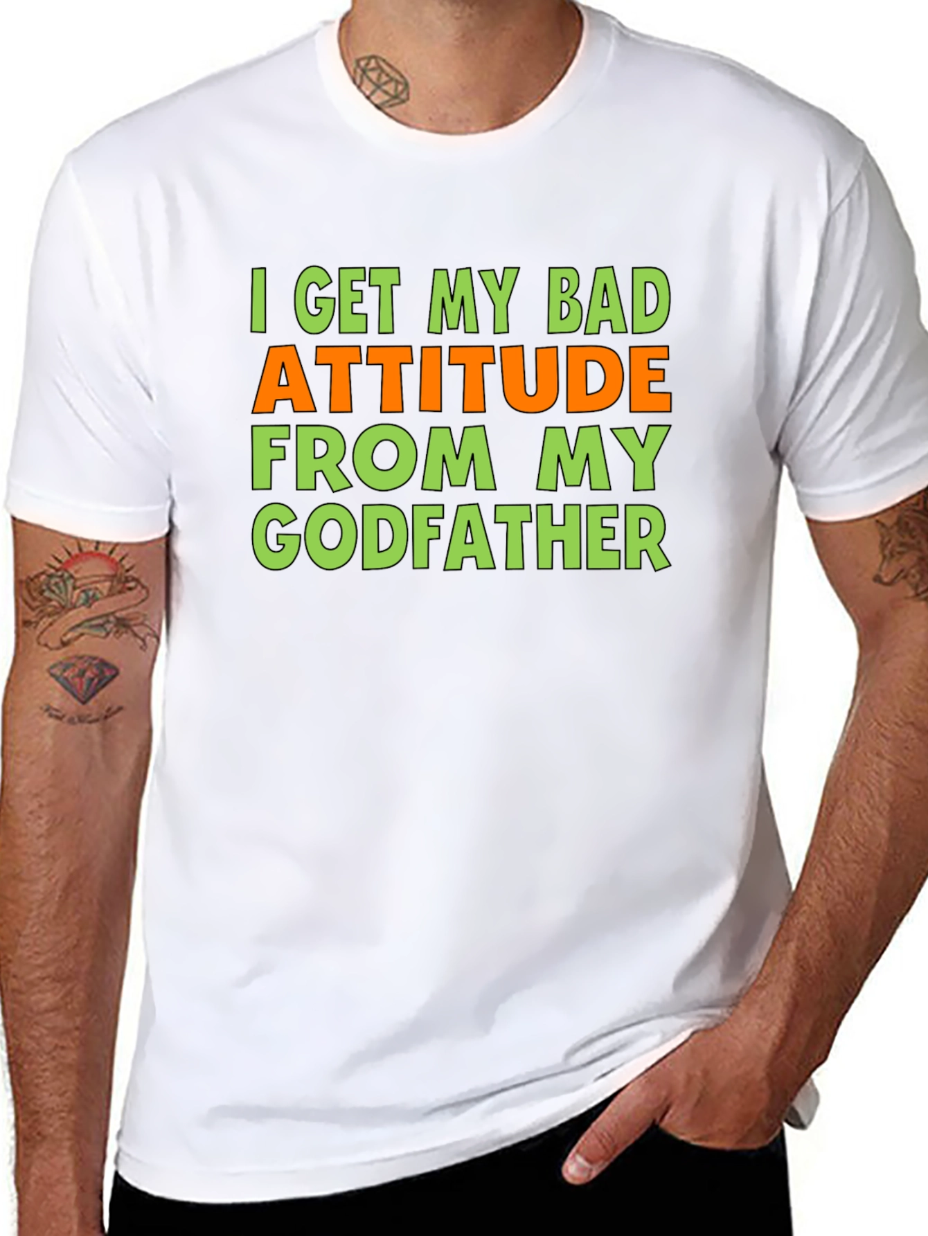 Bad Attitude Godfather Novelty T-Shirt