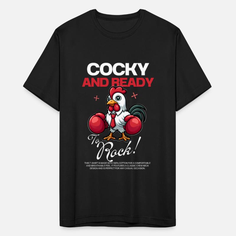 Fighter rooster |cocky and ready to rock
