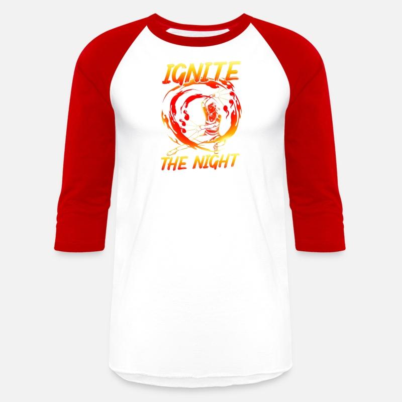 Fire Spinning Dancer Poi Spinner