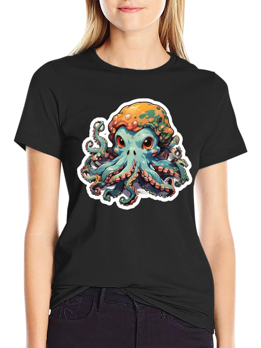 Fun Octopus Graphic T-Shirt