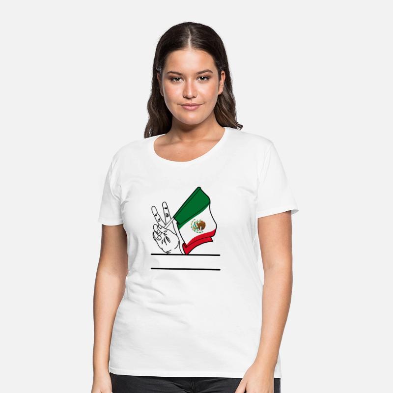 Flag Mexico transparent fist text space