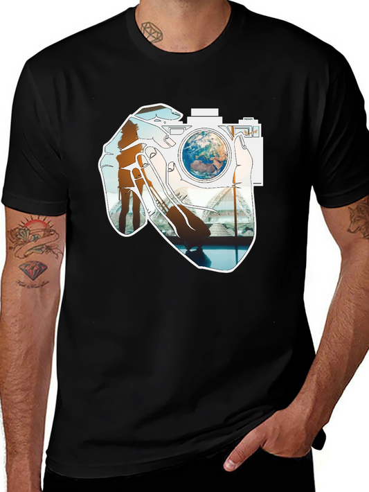 Earth Camera Graphic Tee