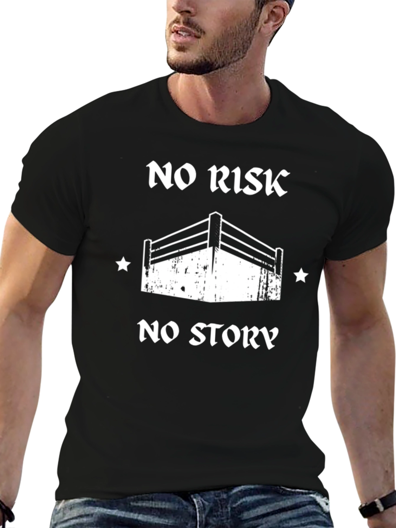 No Risk No Story Graphic T-Shirt