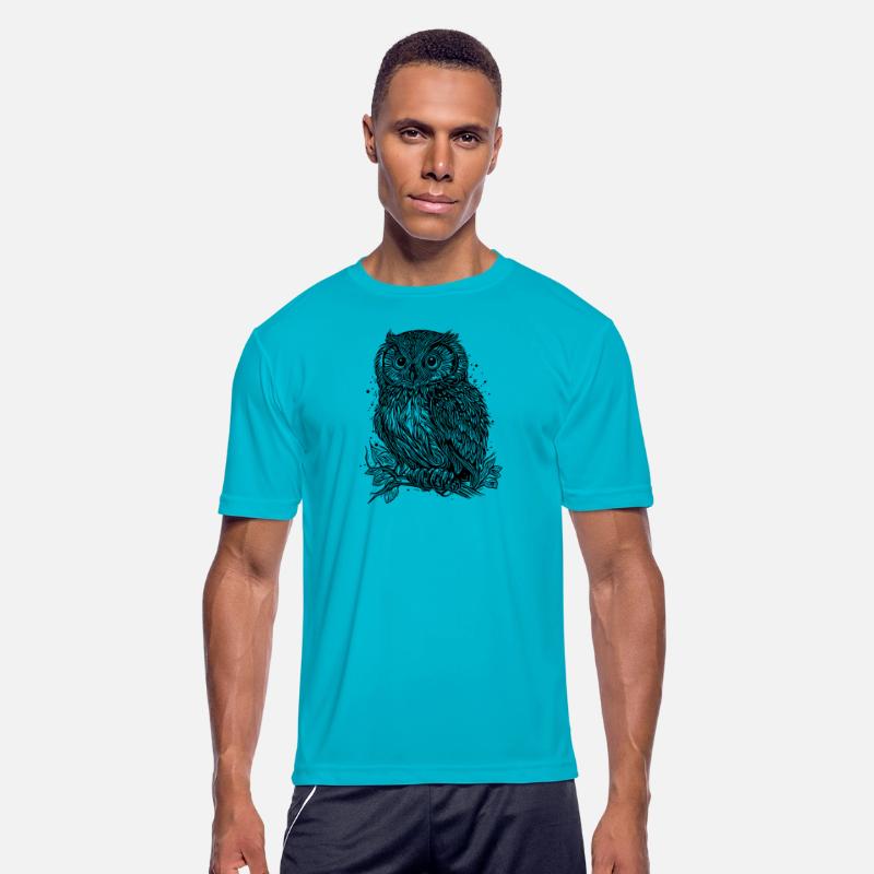 Forest Owl Nature Motif For Owl Lovers