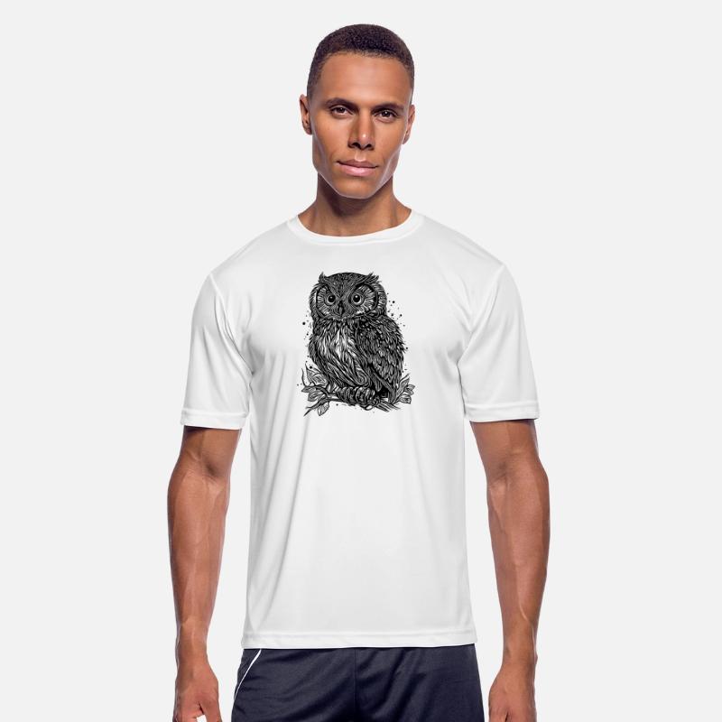Forest Owl Nature Motif For Owl Lovers