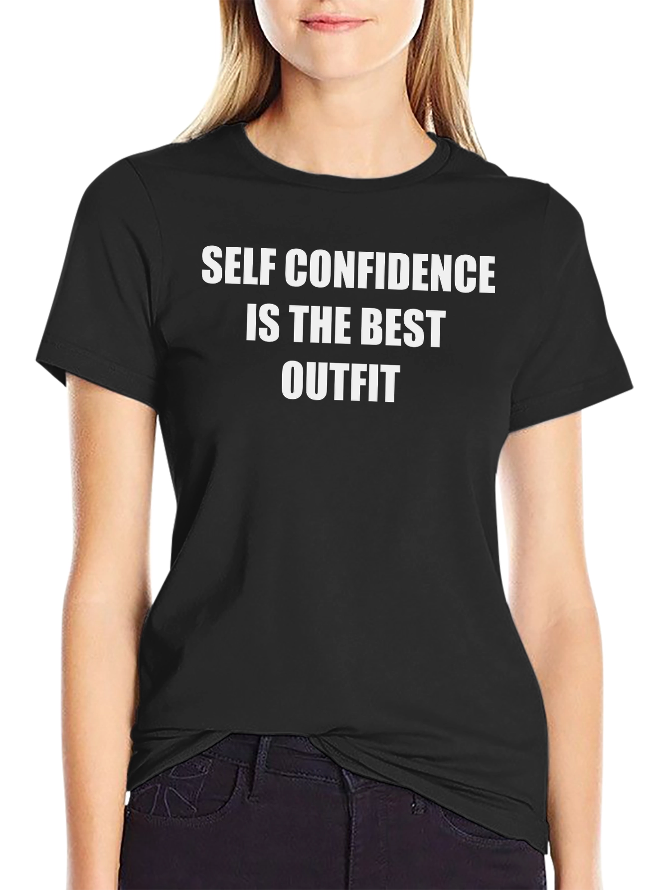 Self Confidence Graphic T-Shirt - Stylish Comfort