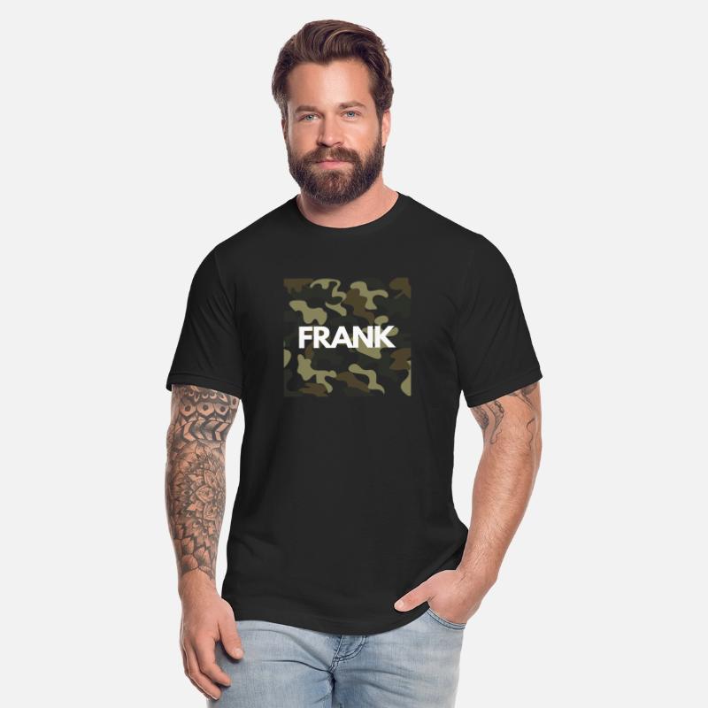 Frank Name Hoodies Men Good Quality Camouflage