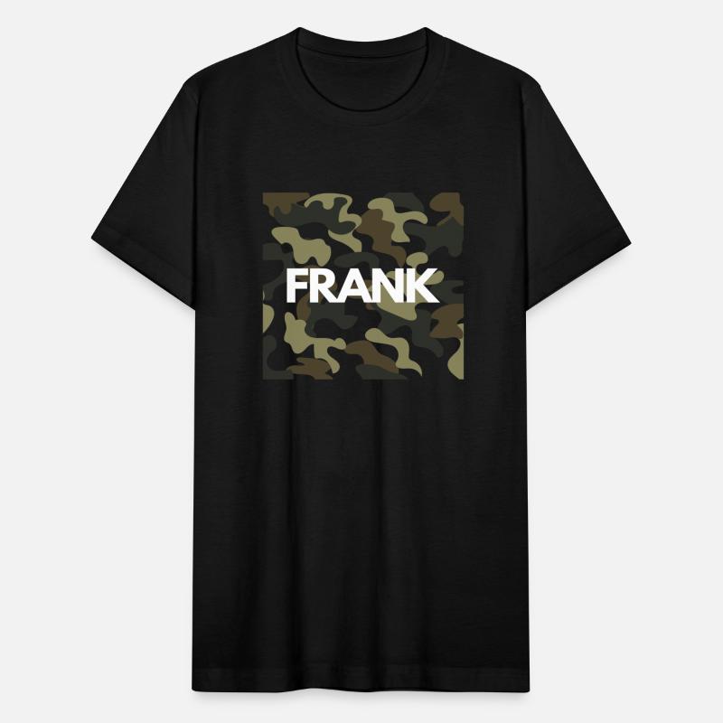 Frank Name Hoodies Men Good Quality Camouflage