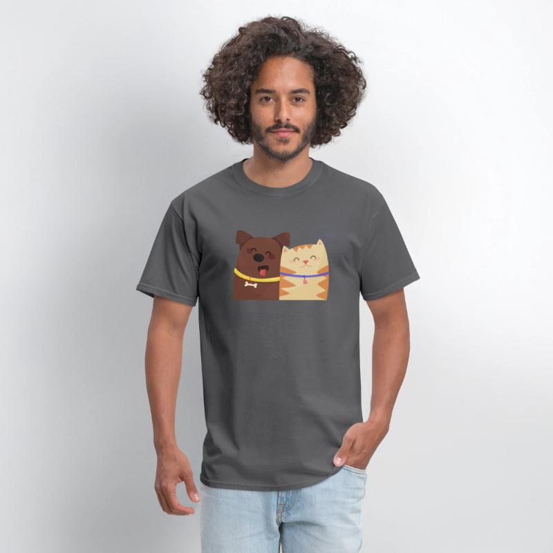 Friendship day background with cute animals