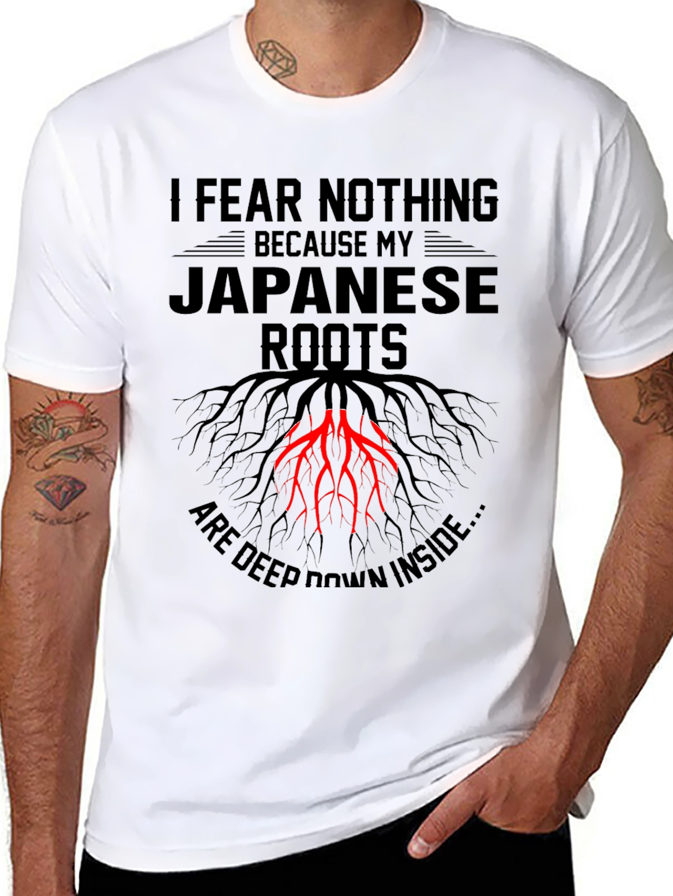 I Fear Nothing Japanese Roots T-Shirt