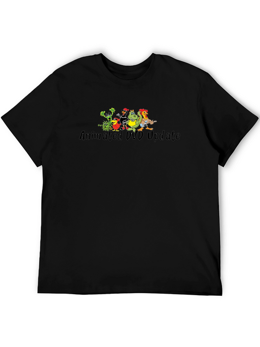 Animated DVD Update Black T-Shirt