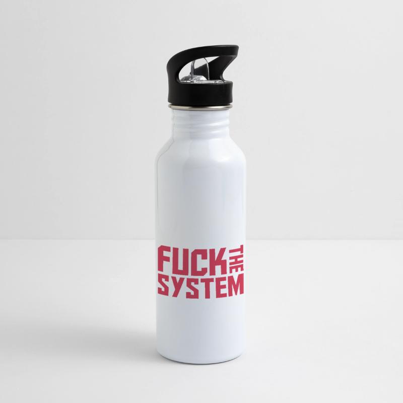 Fuck the system logo