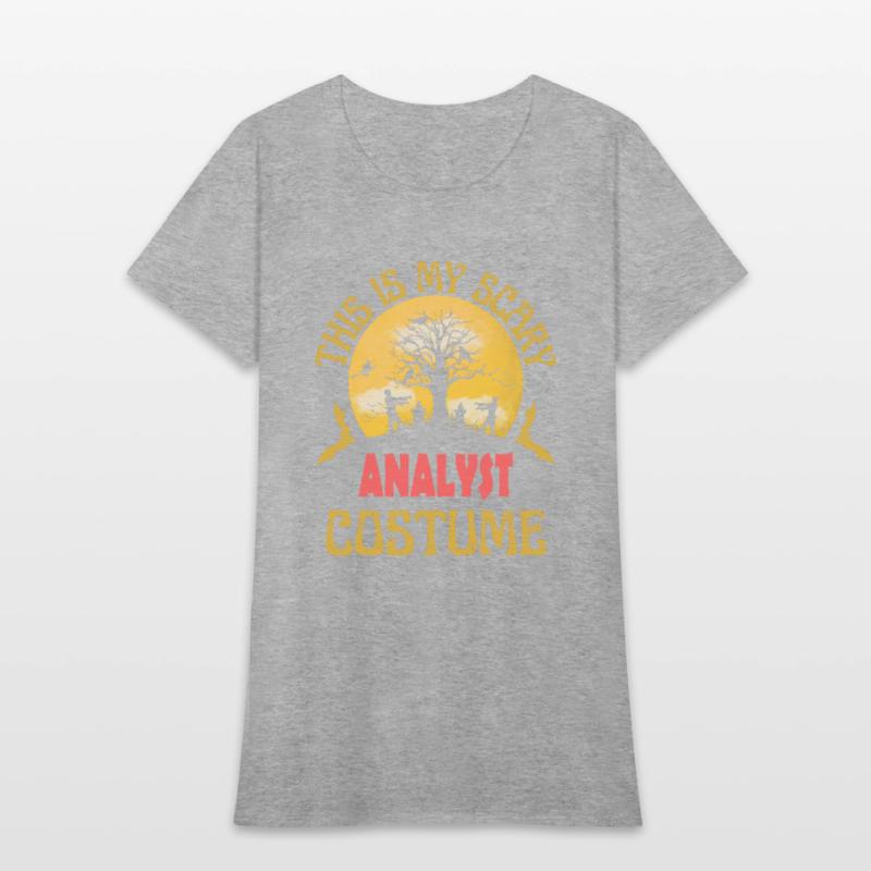 Funny and scary ANALYST costume for Halloween