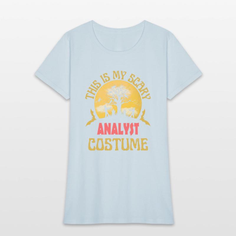 Funny and scary ANALYST costume for Halloween