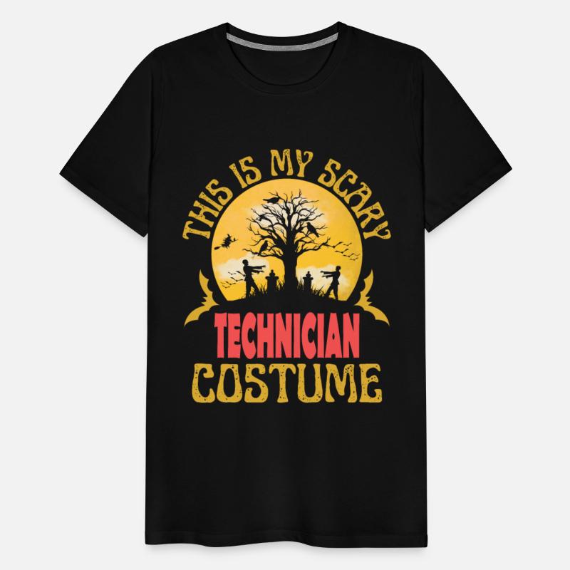 Funny and scary Technician costume for Halloween
