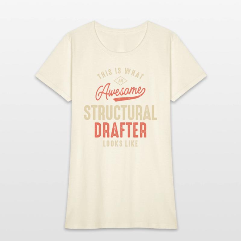 Funny Awesome Structural Drafter Job Occupation