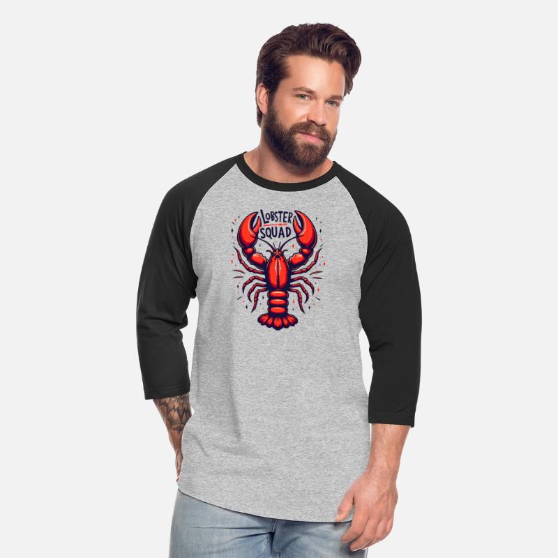 Funny Bold Lobster Squad Red Lobster Graphic