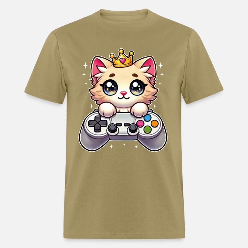 Funny Cute Gamer Cat Kawaii Kitty Gaming