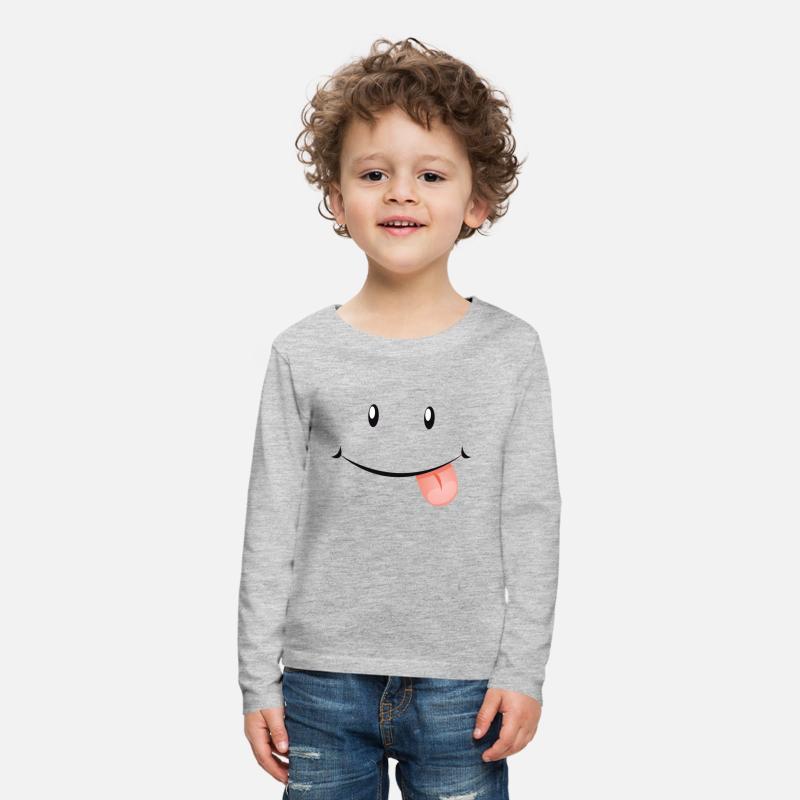 Funny face - smiling with tongue